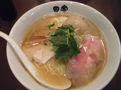 「鯛そば+味玉900円」@中華そば田家 ふくふくの写真