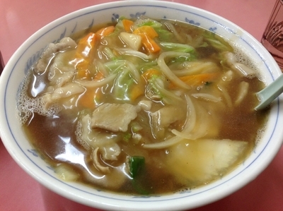 「うま煮ラーメン　￥６５０」@大東飯店の写真