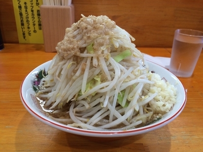 「ラーメン　全まし」@ラーメン角次の写真