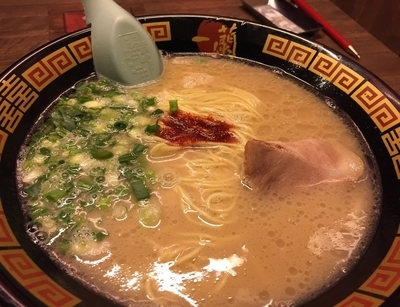 「ラーメン＋替え玉 980円」@一蘭 横浜西口店の写真