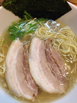 「塩ラーメン」@らーめん 空王士の写真