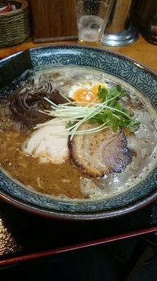 「魚介ラーメン（鶏白湯魚介）」@麺処 雄の写真
