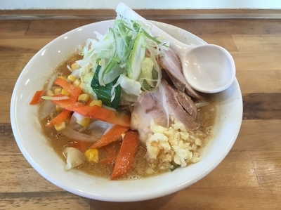 「岩佐の味噌 野菜たっぷりラーメン(890円)」@ラーメン岩佐 下鶴間店の写真
