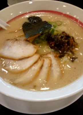 「豚骨こってりチャーシューメン」@幸楽苑 鶴岡店の写真