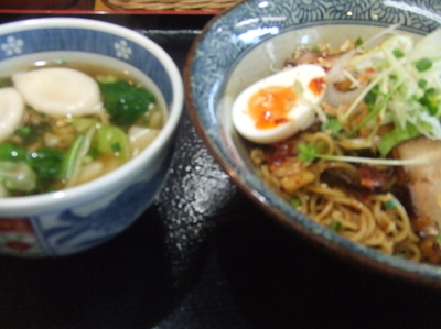 「まぜそば　８００円」@麺処 雄の写真