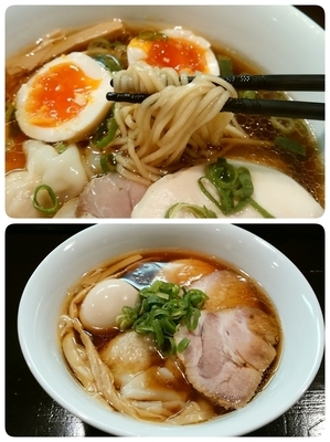 「醤油特製らぁ麺」@らぁ麺 すぎ本の写真