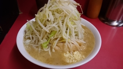 「豚らーめん」@ラーメン二郎 ひばりヶ丘駅前店の写真