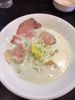 「エスプーマ」@らあめんLAB HANAIKEの写真