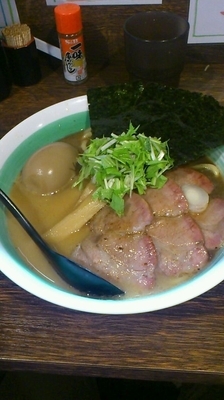 「特らぁめん(1000円)」@自家製麺 麺屋 利八の写真