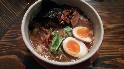 「上生粋正油そば」@秋刀魚中華そば 生粋の写真