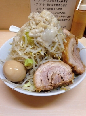 「ラーメン  味玉」@自家製ラーメン 大者の写真