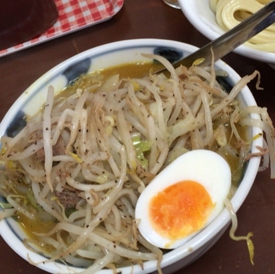 「カレー野菜つけめん」@ラーメン ひかりの写真