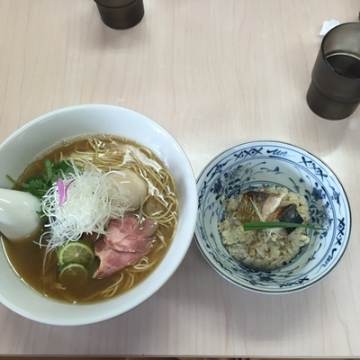 「限定 秋鯖の中華そば」@中華そば よしかわの写真