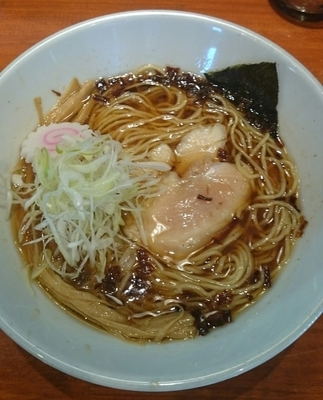 「芳醇中華そば」@中華そば 輝羅の写真