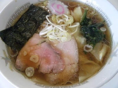 「ワンタンメン850円」@手打中華 せきたの写真