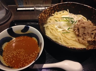「牛しゃぶ味噌カレーつけ麺【960円】」@三ツ矢堂製麺 大森店の写真