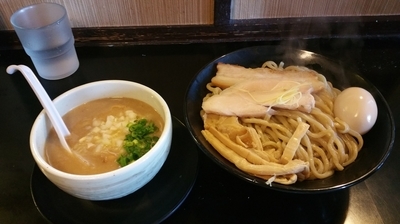 「鳥白湯つけめん」@麺堂 稲葉の写真