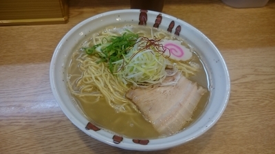 「とり塩(大盛) + ライス小」@らーめん 香澄 中崎町店の写真