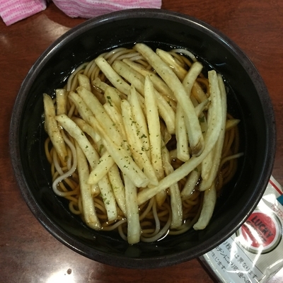 「ポテそば」@新田毎 秋葉原の写真