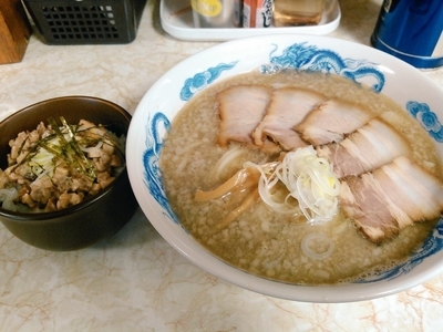 「コクにぼし」@中華そば 八助の写真