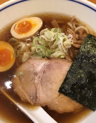 「煮玉子ラーメン（￥800）」@好日の写真