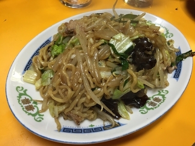 「醤油焼きそば（裏メニュー）」@熊ぼっこの写真