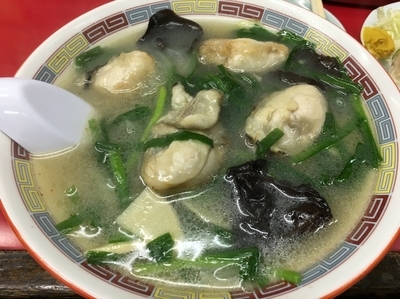 「カキらーめん」@やじ満の写真