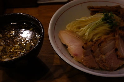 「柿酢のつけ麺(醬油)＋豚チャーシュー」@麺屋KABOちゃんの写真