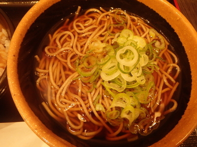 「ミニカレー丼セット(570円)」@そば処 めとろ庵 西船橋店の写真