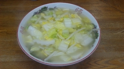 「タンメン＋餃子」@香 東中神店の写真