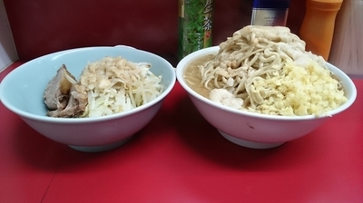 「大(ショウガアブラカラメ)￥７９０」@ラーメン二郎 中山駅前店の写真