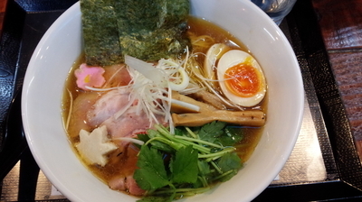 「極煮干し＋替玉」@ラーメン愉悦処 似星 2号店の写真