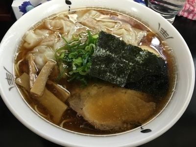 「醤油ワンタン」@麺処 ら塾の写真