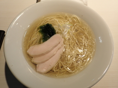 「牡蠣出汁塩らーめん『かきやんZERO』」@煮干し中華そば 一燈の写真