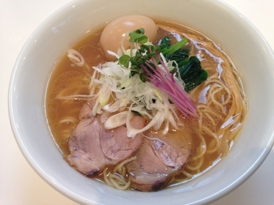 「醤油鶏そば」@鶏そば朱雀の写真