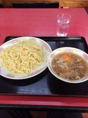 「つけ麺 玉子入り」@丸長 つくば店の写真