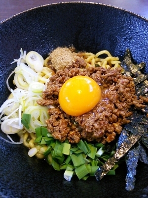 「台湾まぜそば(追い飯付）800円」@麺屋 一寸星の写真