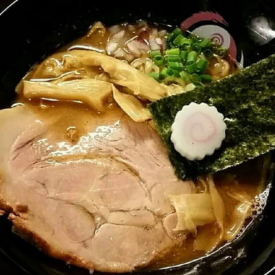 「鯛焼干し中華そば　７５０円」@おおぜき中華そば店 早稲田店の写真
