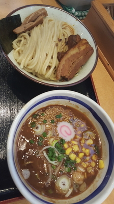 「味噌つけ麺中盛」@常勝軒 千葉本店の写真