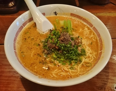 「坦々麺 800円」@支那そば きび 神田本店の写真