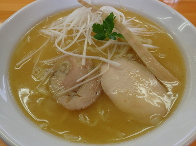 「福島鶏白湯」@活力再生麺屋 あじ庵食堂の写真