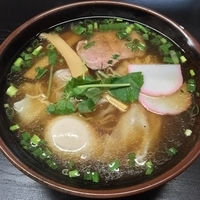 ワンタンメン＋煮玉子（￥630＋￥100＋外税）