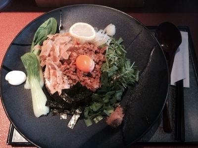 「旬菜和えSoba　台湾」@三代目 晴レル屋の写真