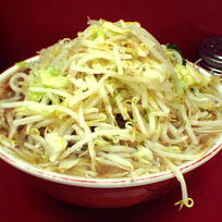 「小ダブル」@ラーメン二郎 京急川崎店の写真