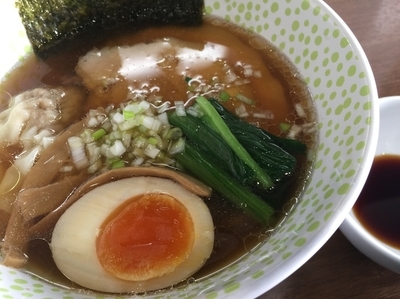 「Ｎ麺醤油＋トッピング醤油」@らー麺 Nの写真