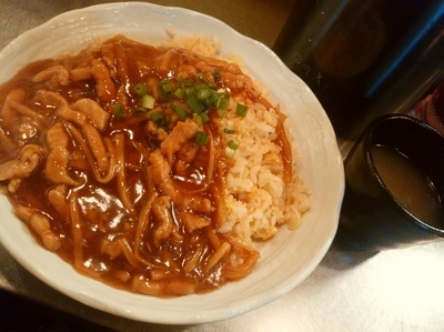 「肉炒飯（大盛同料金）680円」@東京肉炒飯の写真