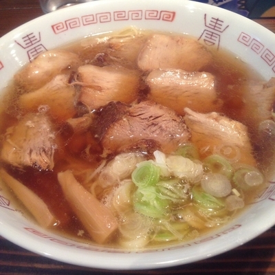 「肉そば」@二丁目食堂の写真