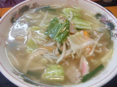 「タンメン600円」@ひまわりの写真