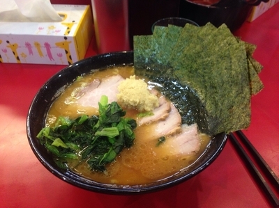 「チャーシューメン のり」@杉田家 千葉祐光店の写真