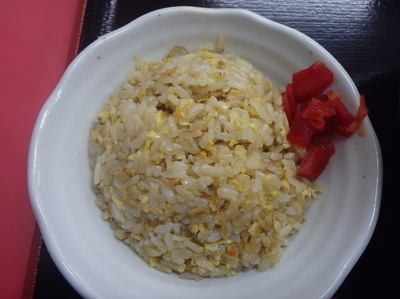 「中華そば焼きめしセット(800円)」@冠生園の写真